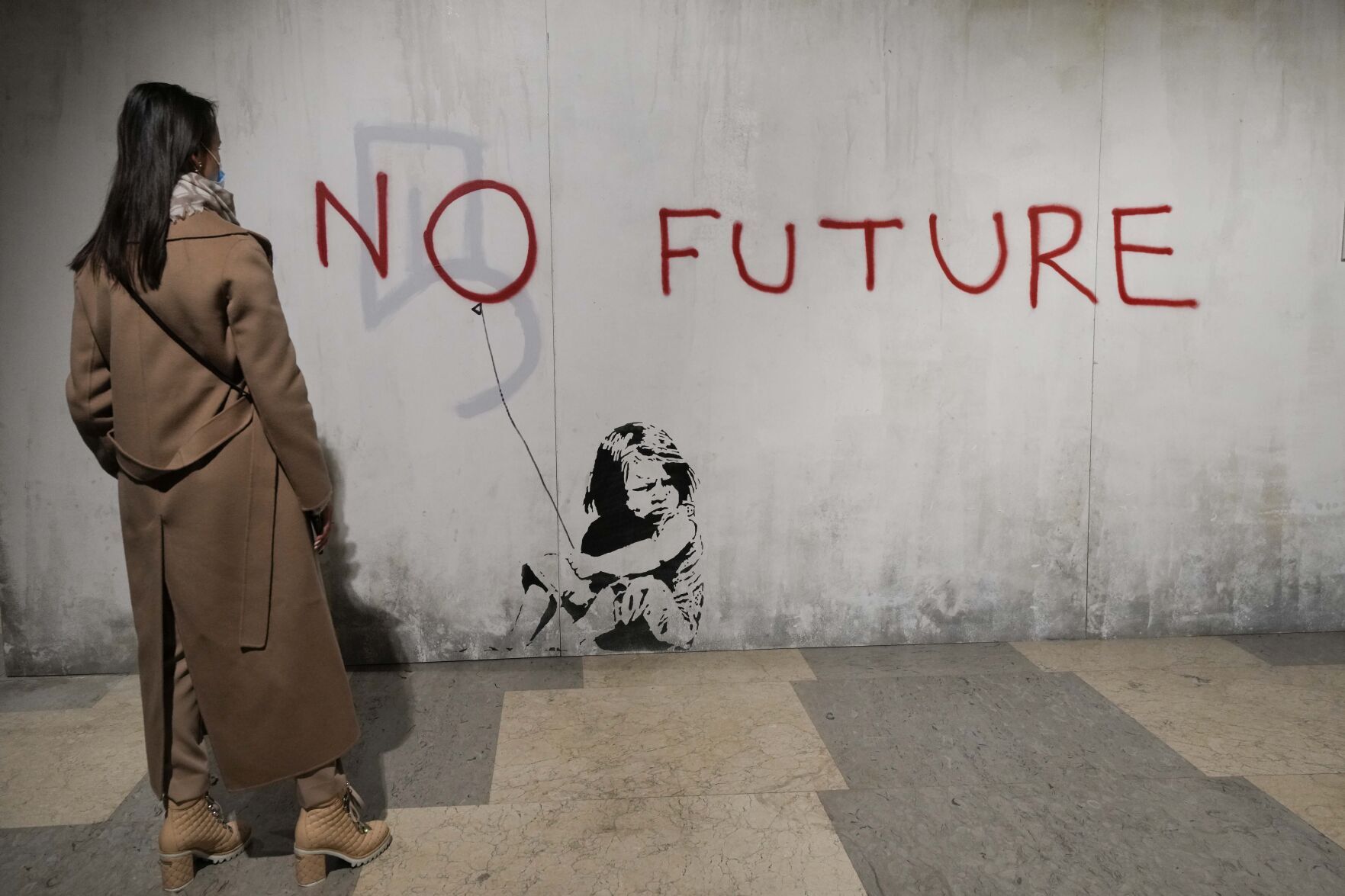 Italy Banksy Exhibition